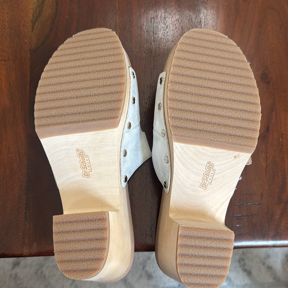 Dr. Scholl's Women's Original Vibe Soft Gold and Tan NWOT - Picture 7 of 7